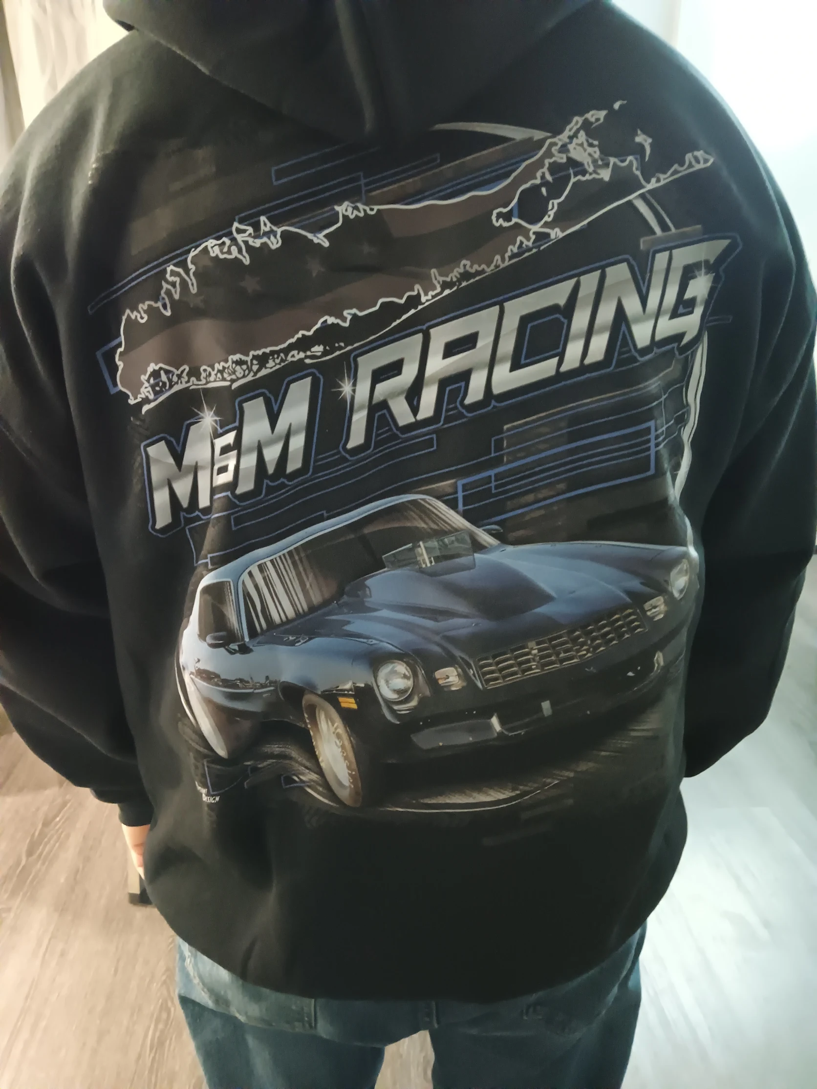 Customer custom apparel order