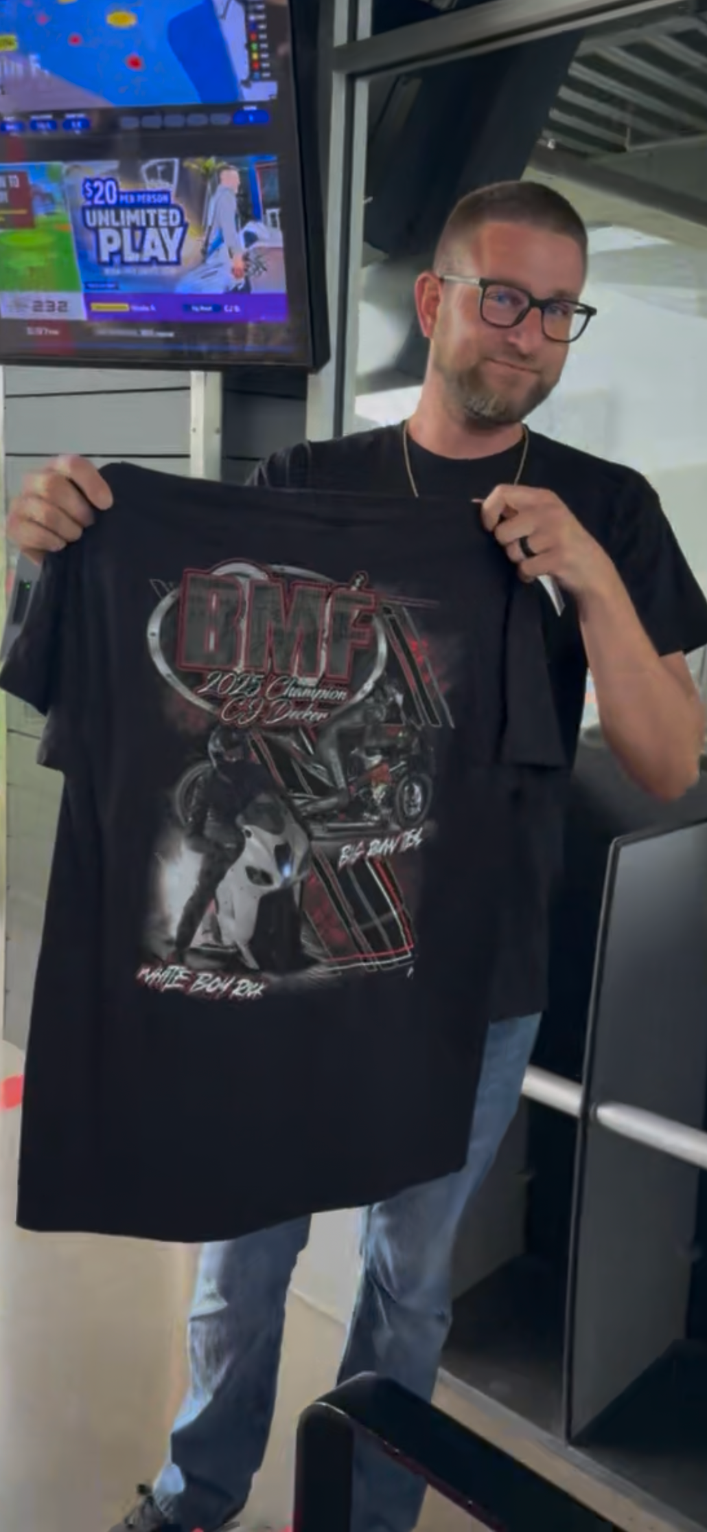 Customer custom apparel order