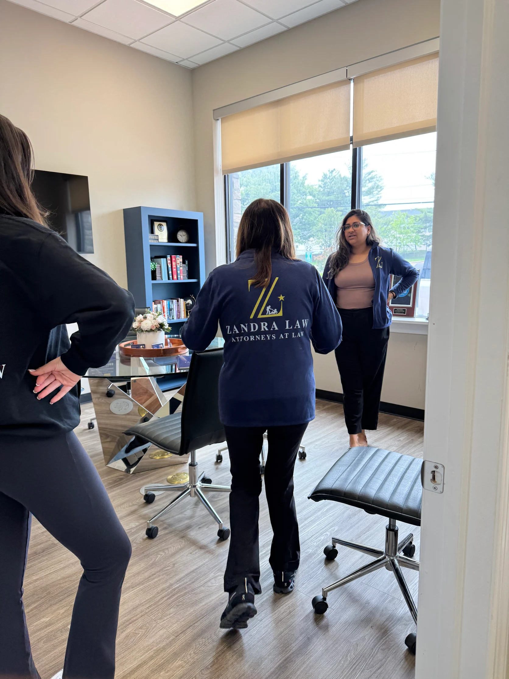 Customer custom apparel order