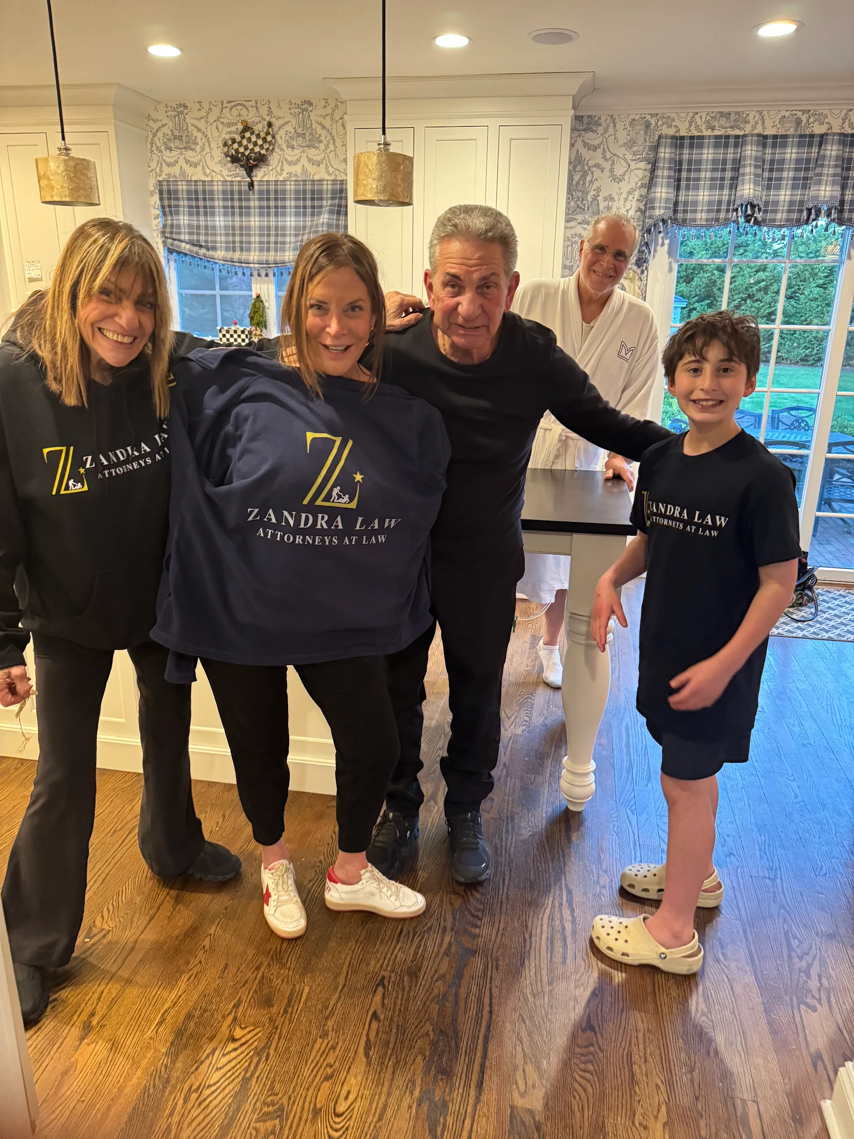 Customer custom apparel order